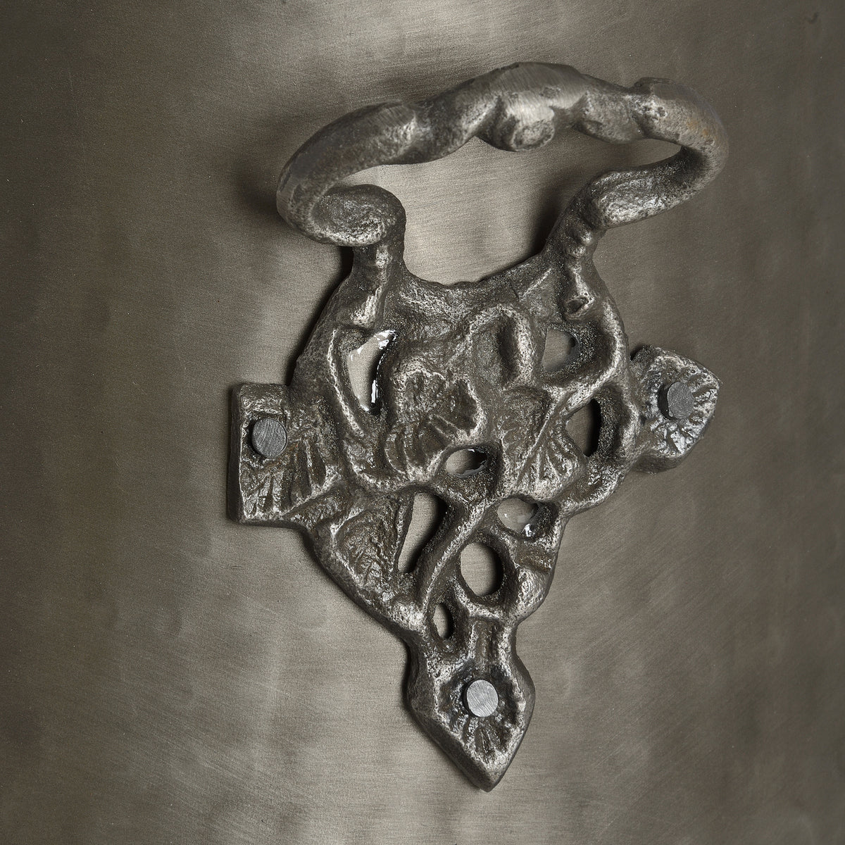 Antique Pewter Coal Bucket - view 4
