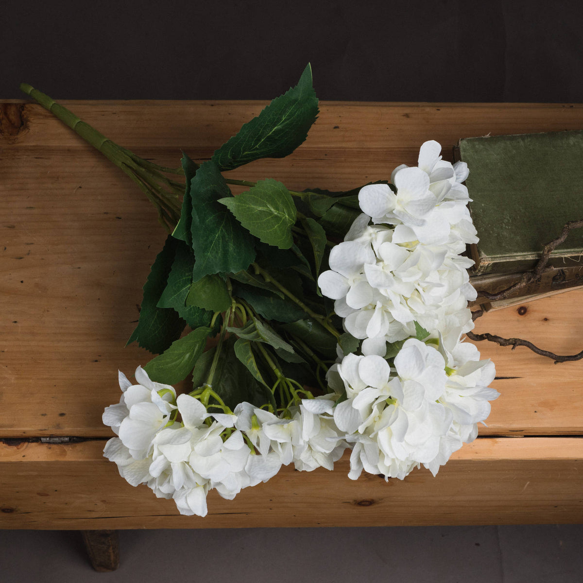 White Hydrangea Bouquet - view 2