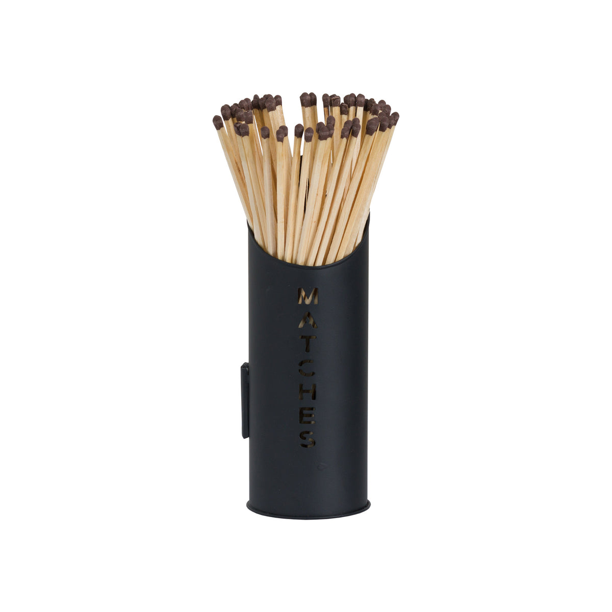 Black Finish Logs And Kindling Buckets & Matchstick Holder - view 5
