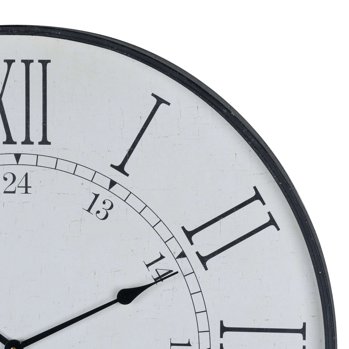 Large Embossed Station Clock - view 2