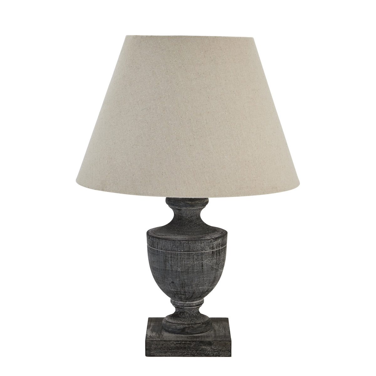 Incia Urn Wooden Table Lamp - view 2