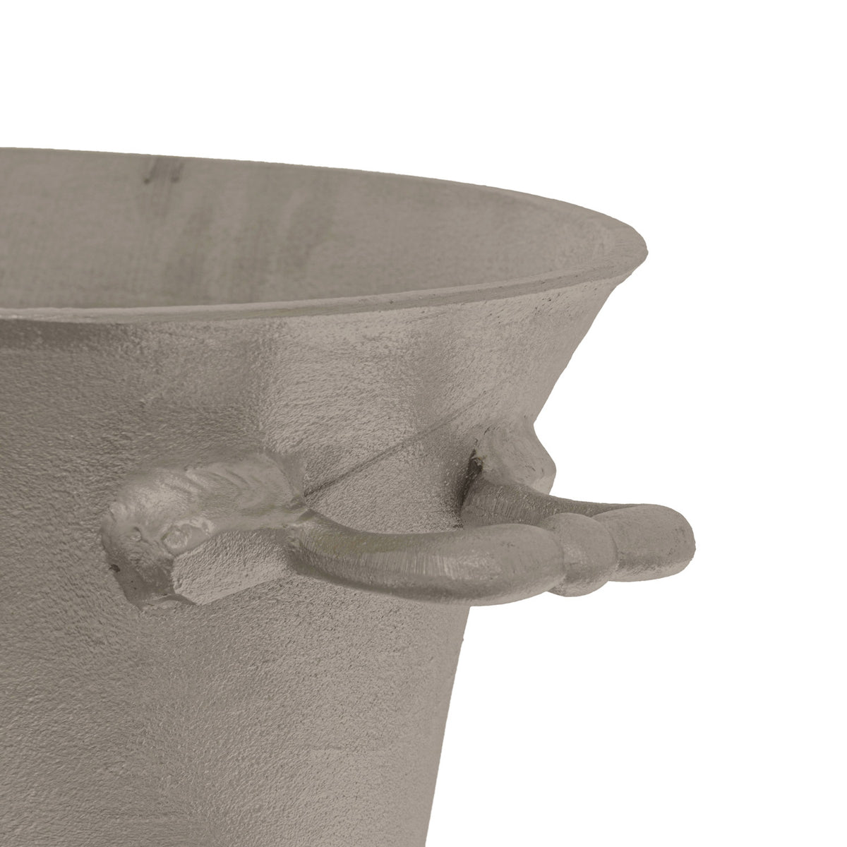 Large Antique Pewter Champagne Cooler - view 2