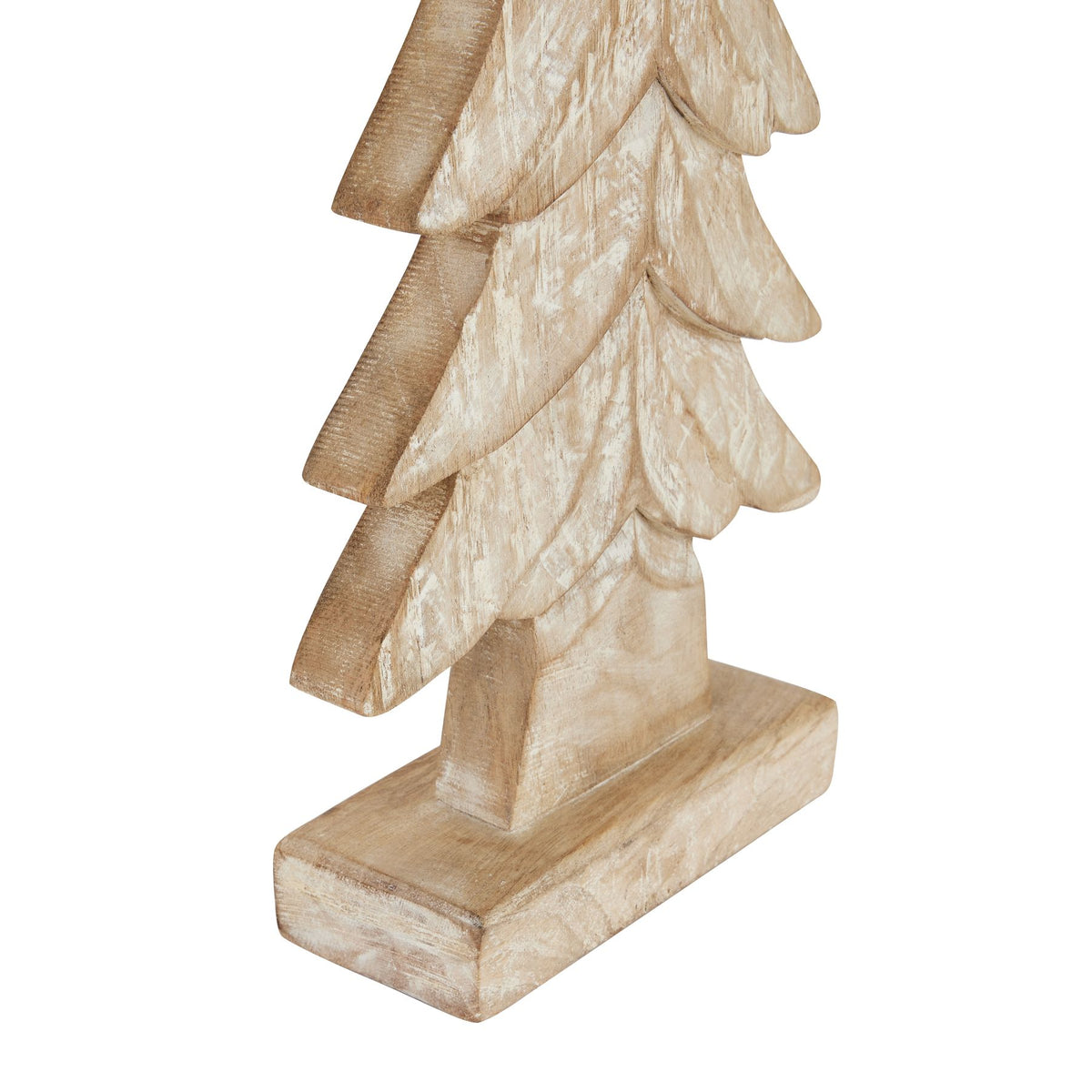 Carved Wood Large Christmas Tree - view 2
