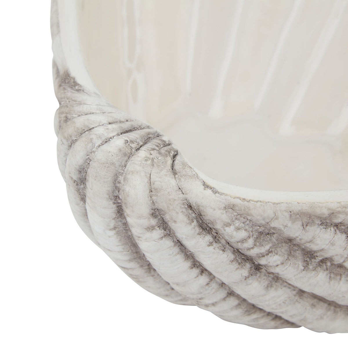 Siren Medium Ceramic Shell Bowl - view 3