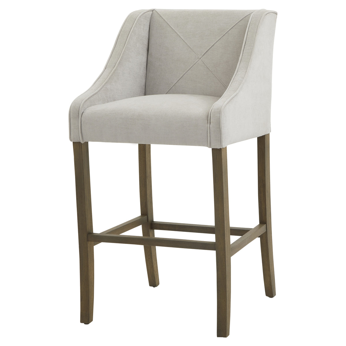 Epsom Grey Bar Stool - view 3