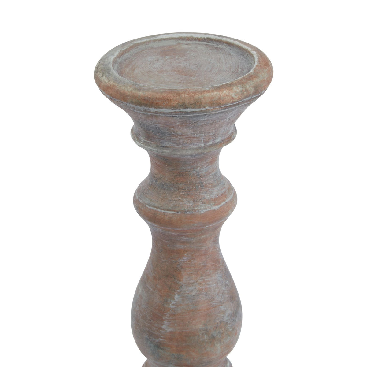 Siena Brown Column Candle Holder - view 2