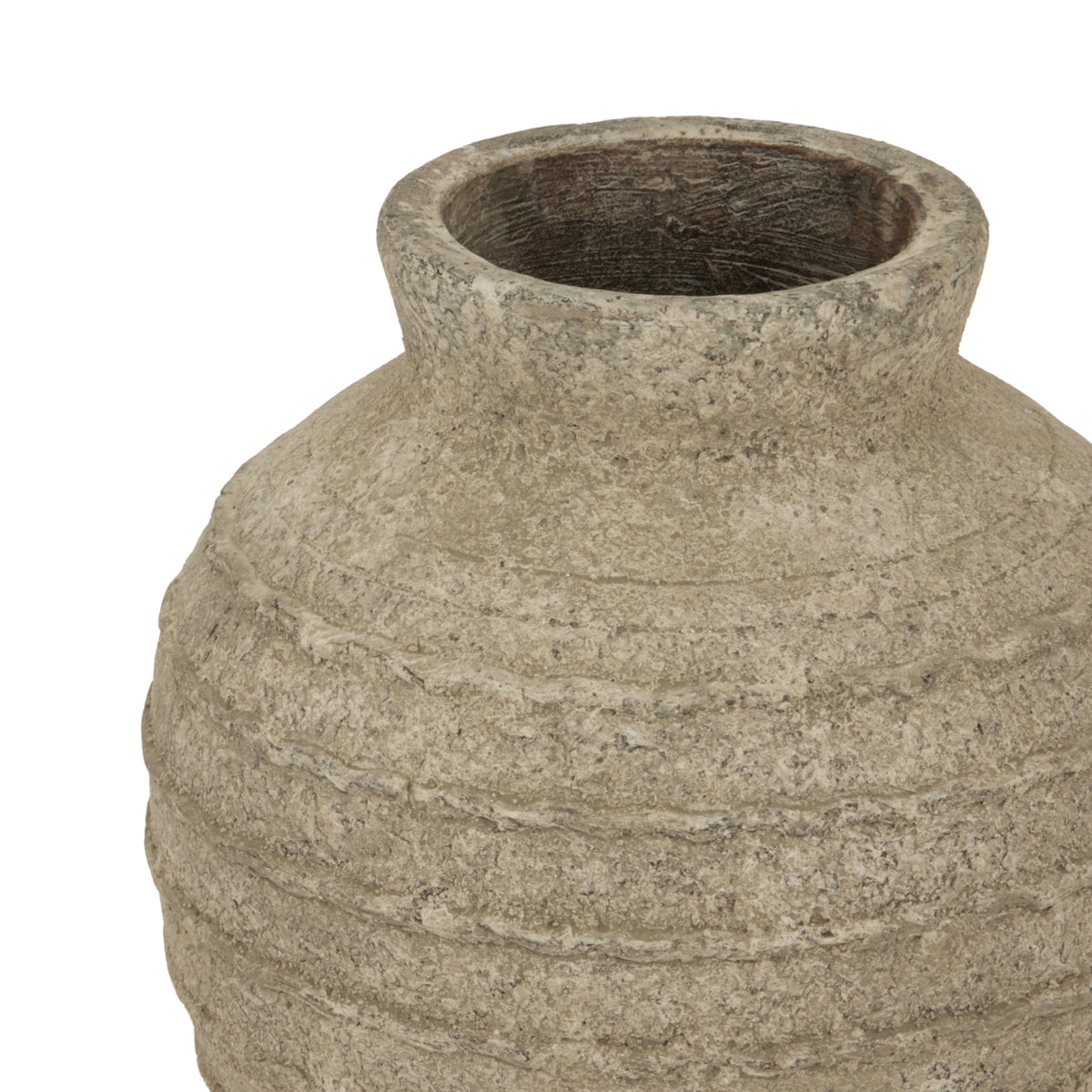 Medium Tuscan Grey Vase - view 2