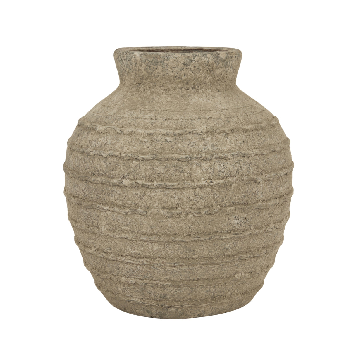 Medium Tuscan Grey Vase - view 3