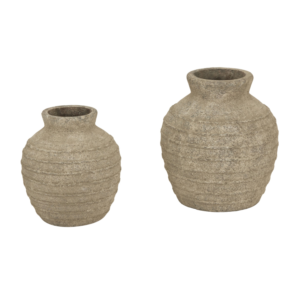 Medium Tuscan Grey Vase - view 4