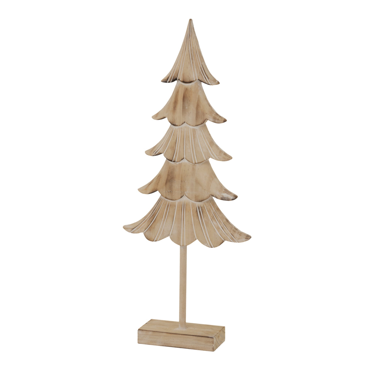 Large Rustic Fir Tree On Stand - view 2