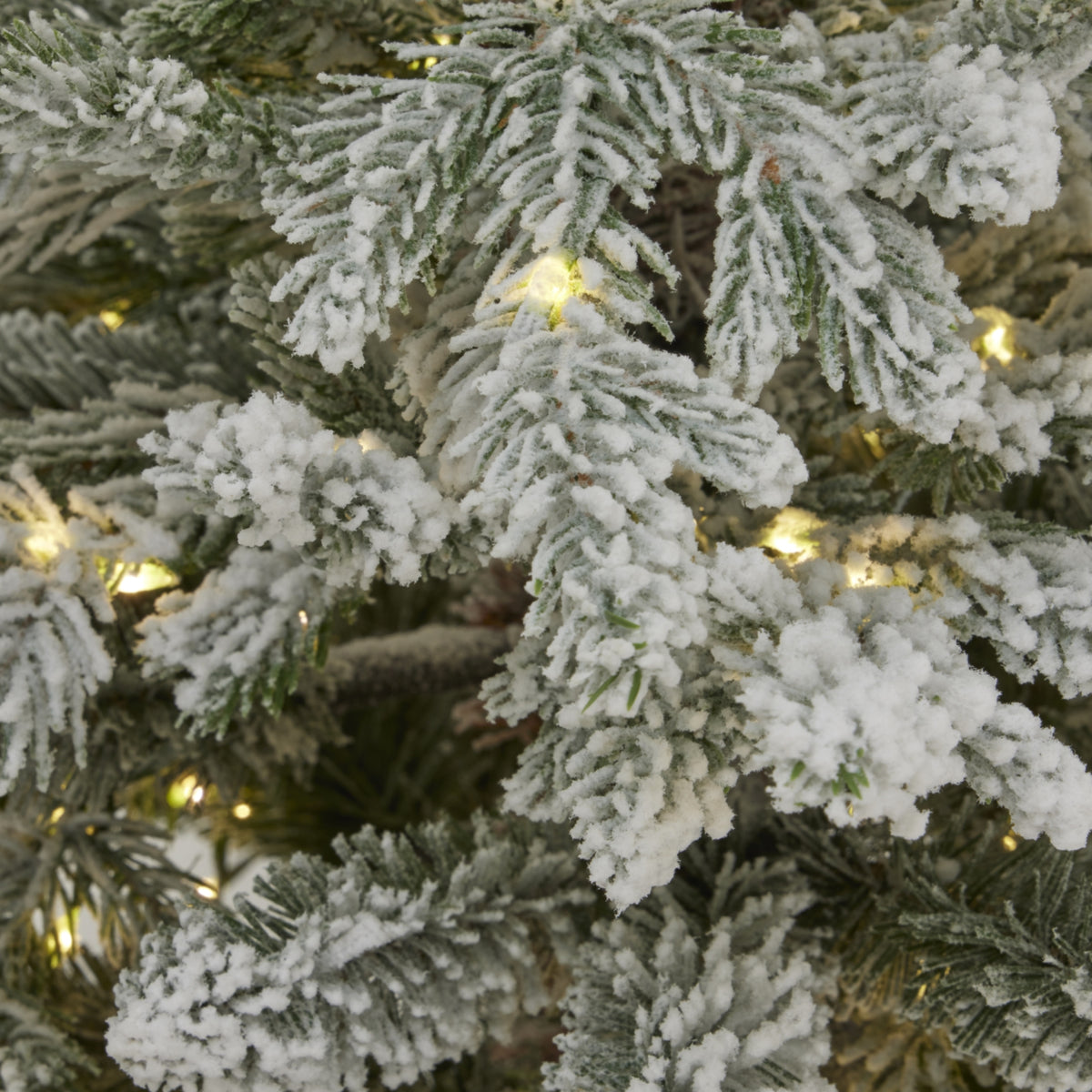 Snowy Forest Fir Pre-Lit LED 300L Christmas Tree In Pot - view 3