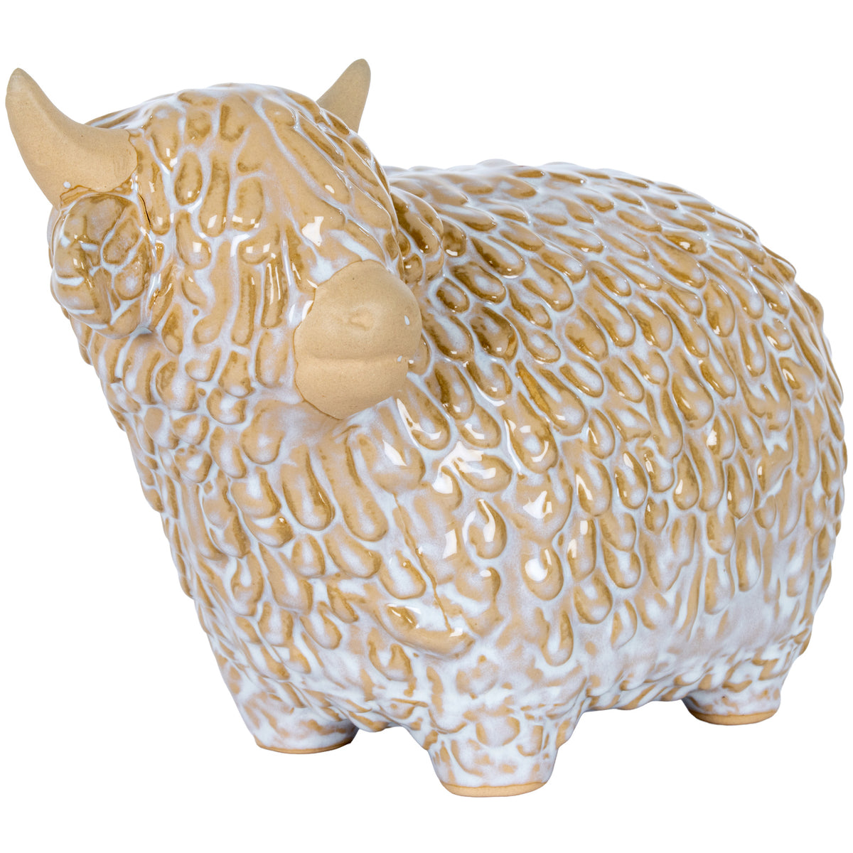 Large Alora Ceramic Highland Cow - view 2