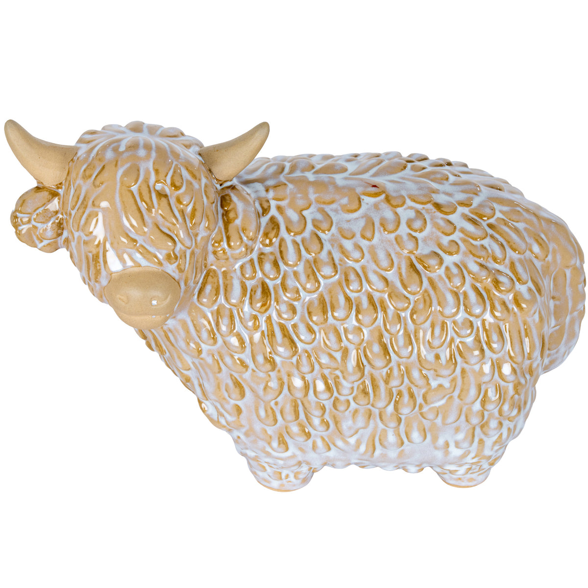 Large Alora Ceramic Highland Cow - view 4