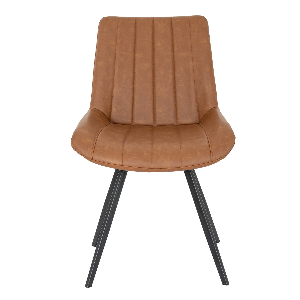 Malmo Tan Swivel Dining Chair - view 3