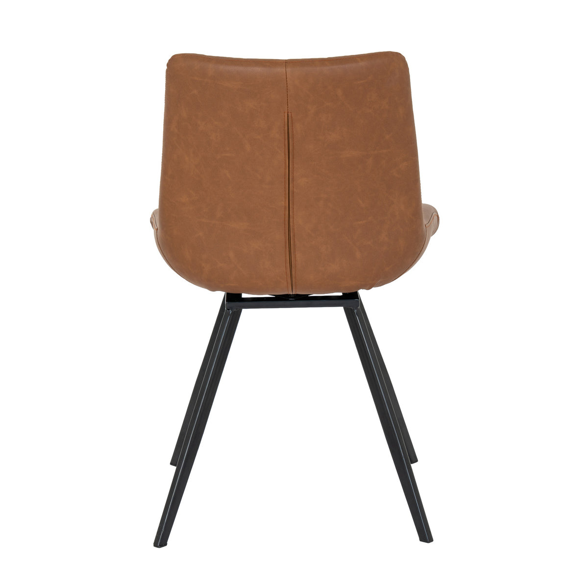 Malmo Tan Swivel Dining Chair - view 4