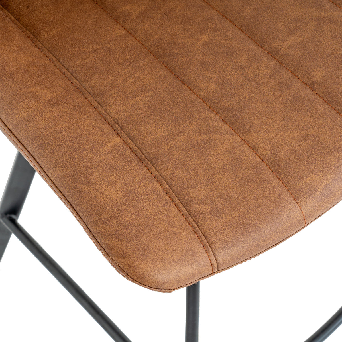 Malmo Tan Swivel Bar Stool - view 5