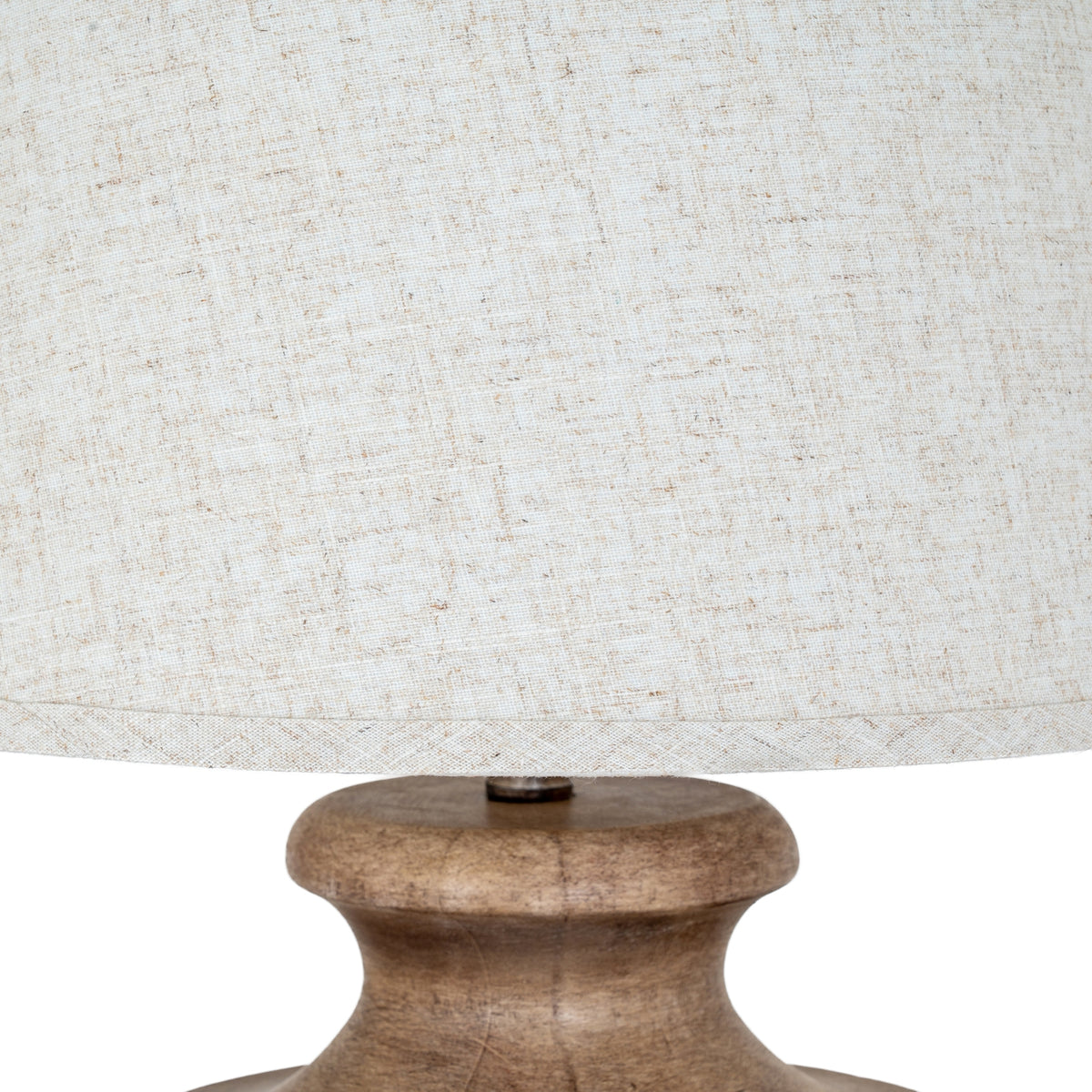 Marbelle Table Lamp With Edged Linen Shade - view 4