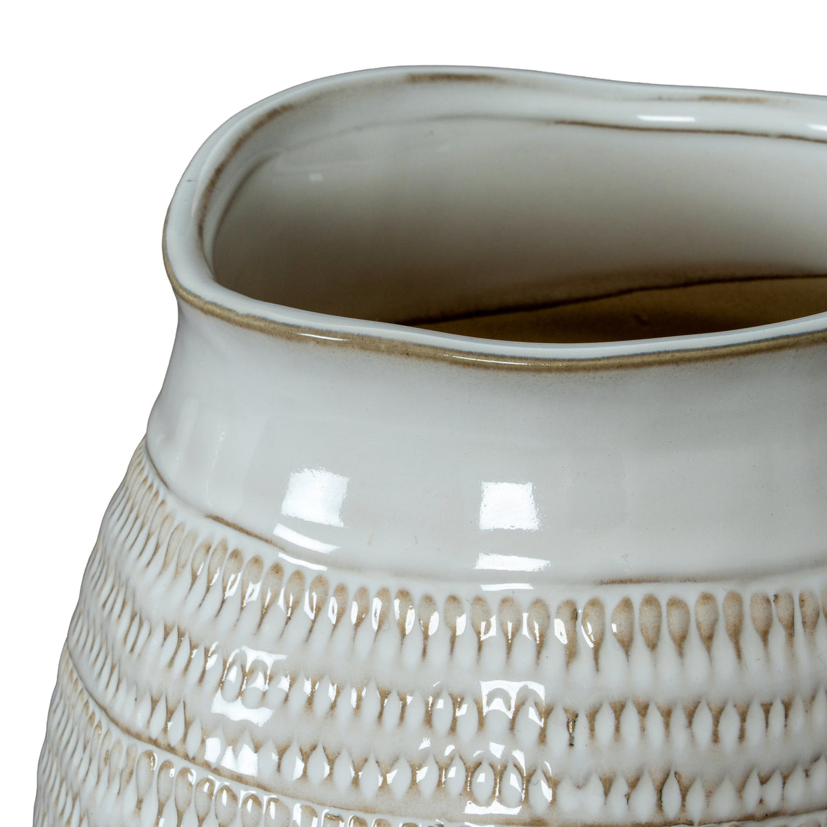 Tava Wide Hewn Vase - view 2
