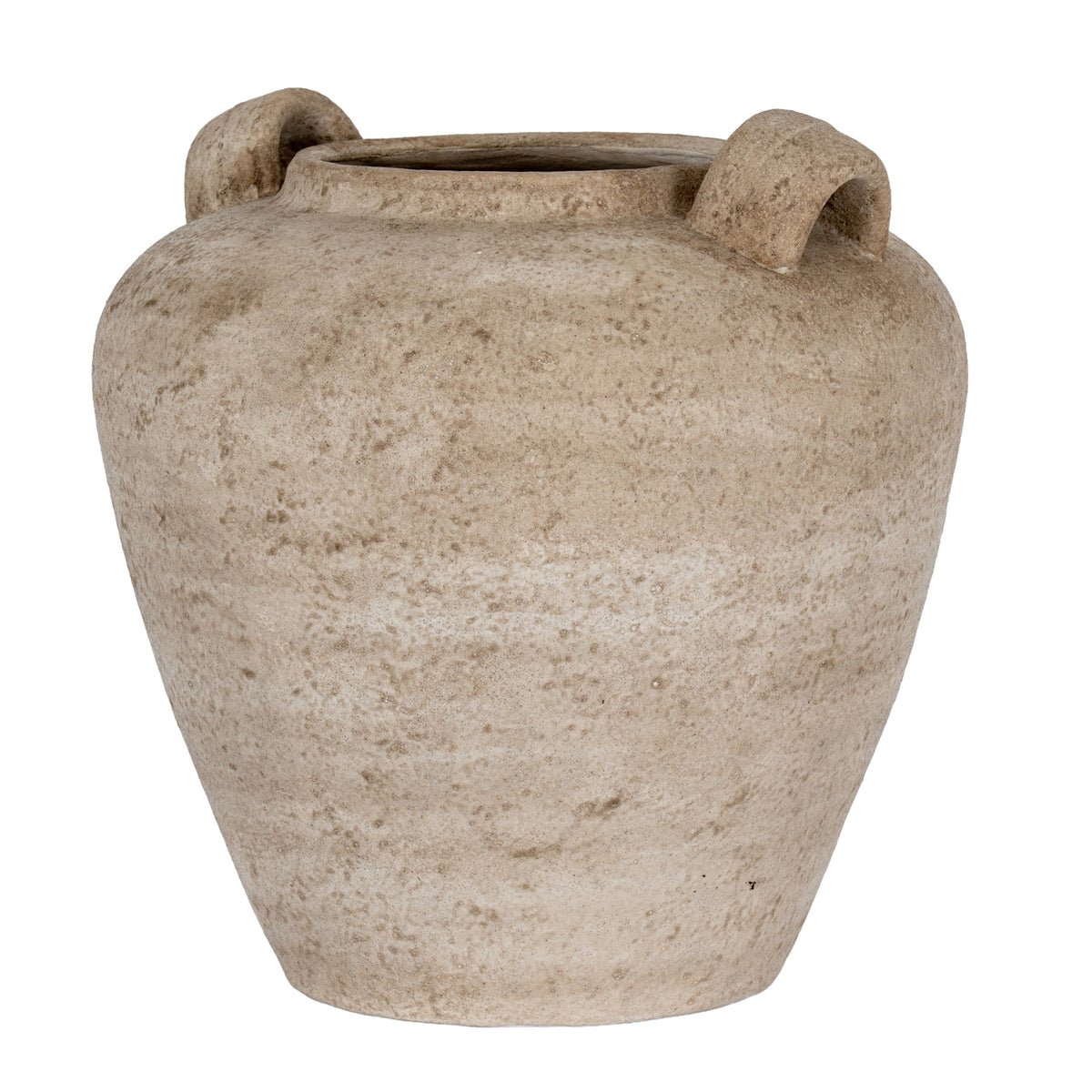 Terra Large Urn Vase With Handles - view 2