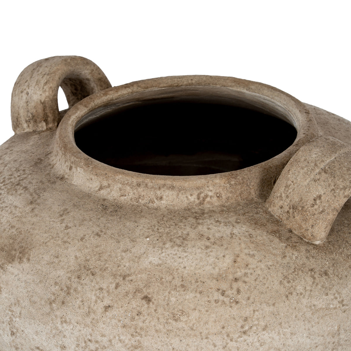 Terra Large Urn Vase With Handles - view 4