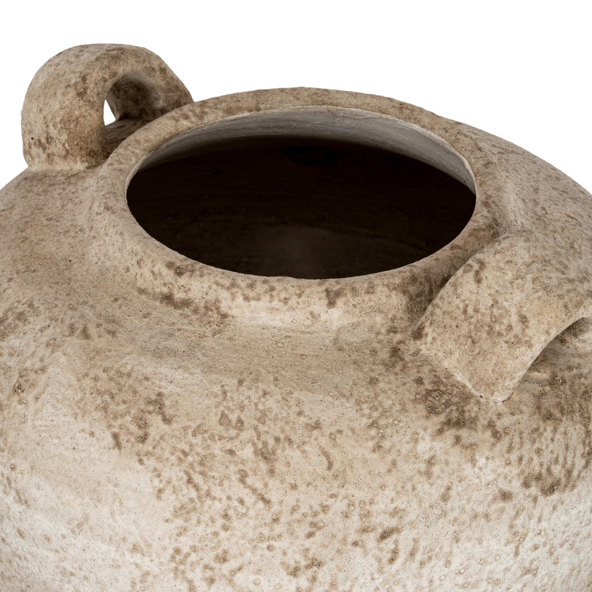 Terra Medium Urn Vase With Handles - view 5