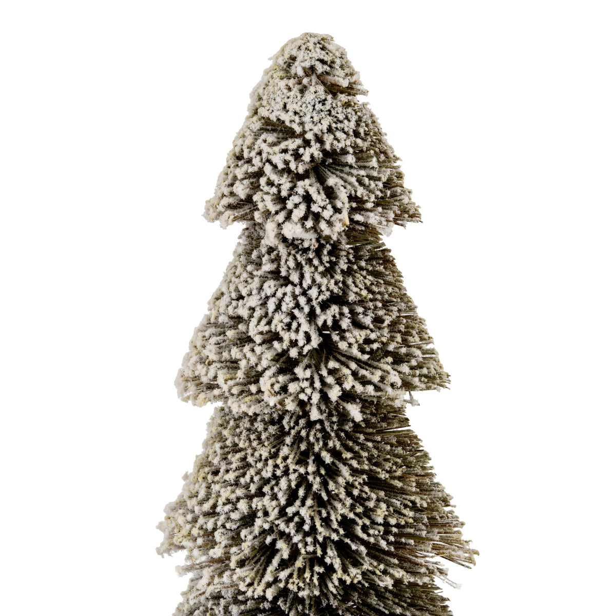 Large Tiered Snowy Brush Tree - view 2