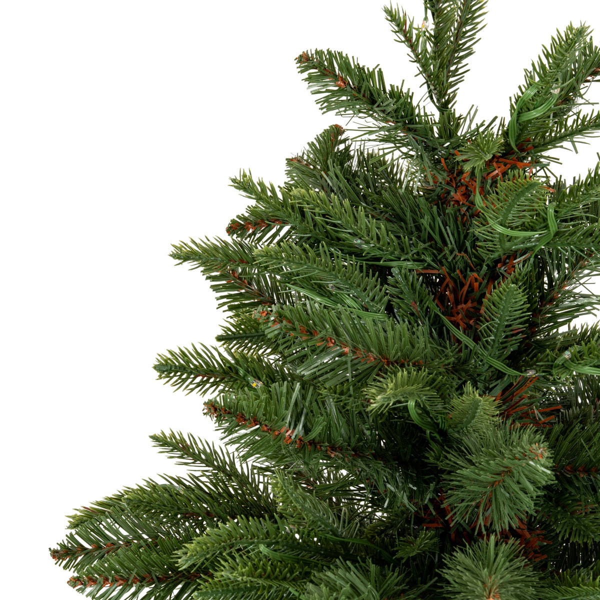 Norway Fir Pre-Lit LED 300L Fir Tree In Rattan Pot - view 5