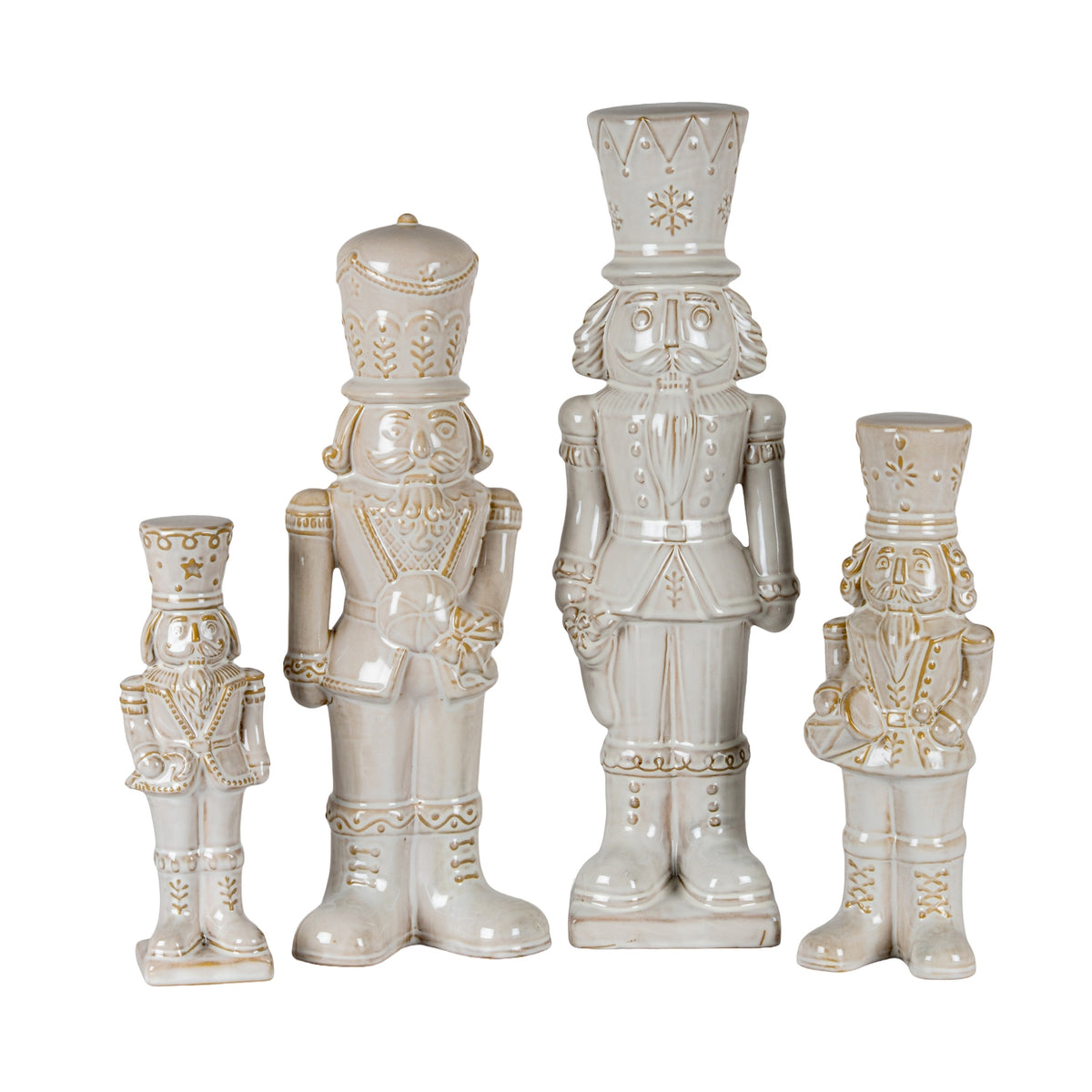 Alora Ceramic Nutcracker With Stocking - view 4