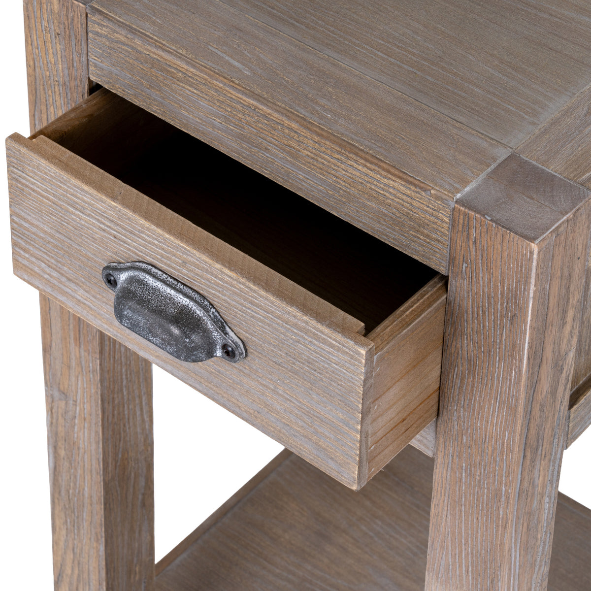 Haldon Collection Large 1 Drawer Lamp Table - view 3