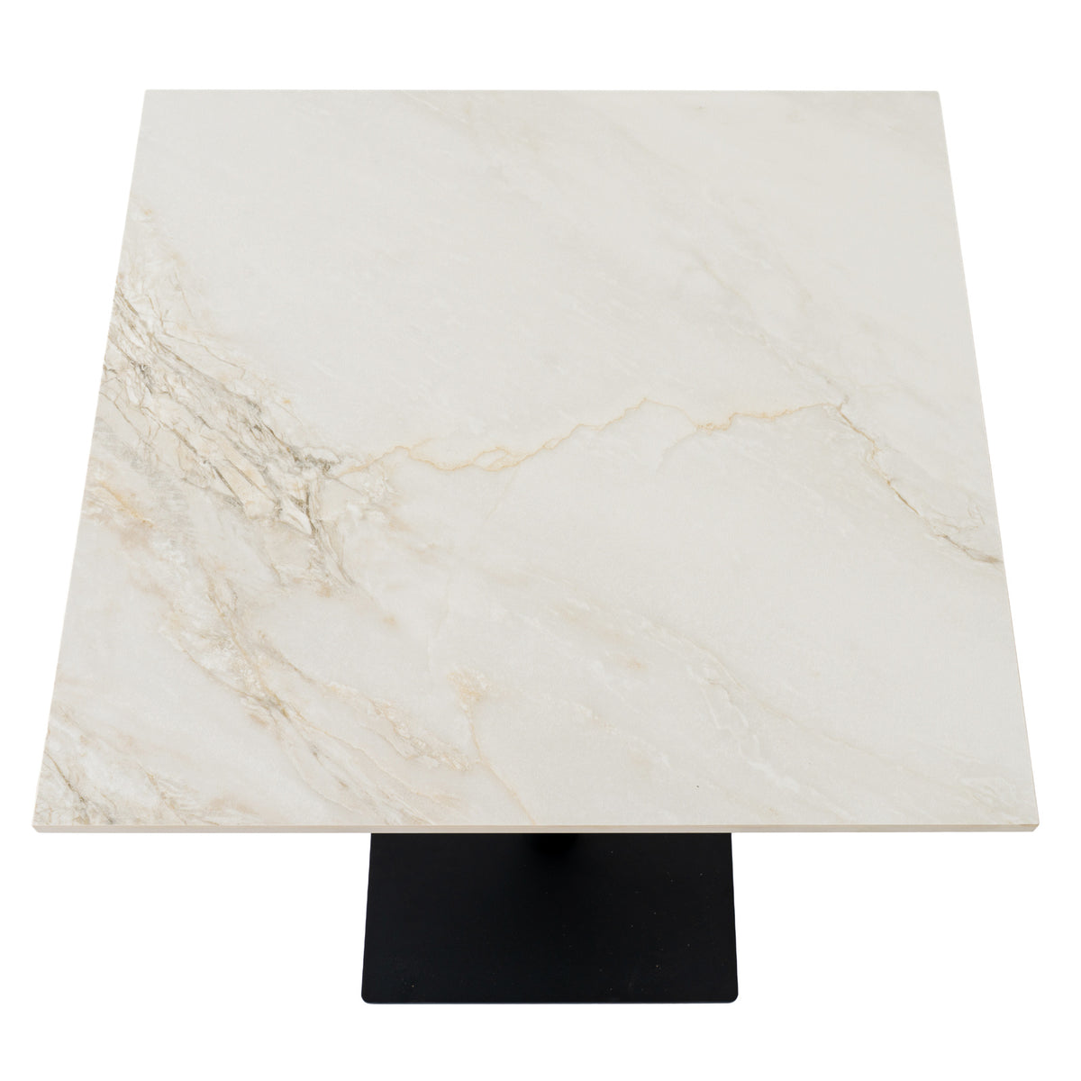 Romanby Stone Square Dining Table - view 5