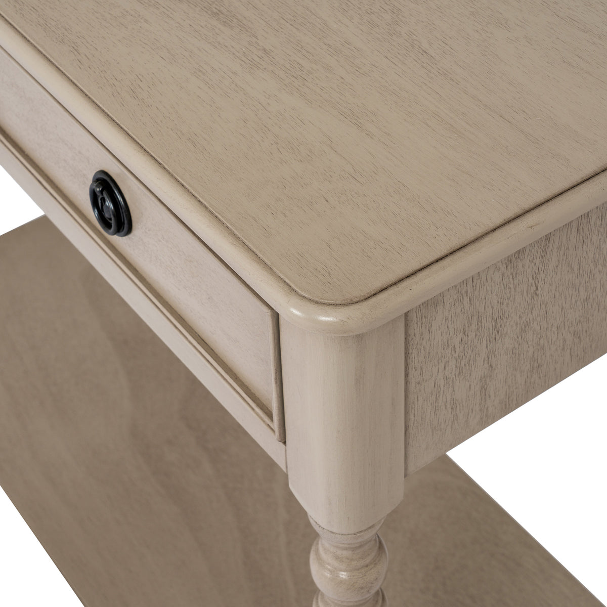 The Rowan Collection 2 Drawer Console Table With Shelf - view 3