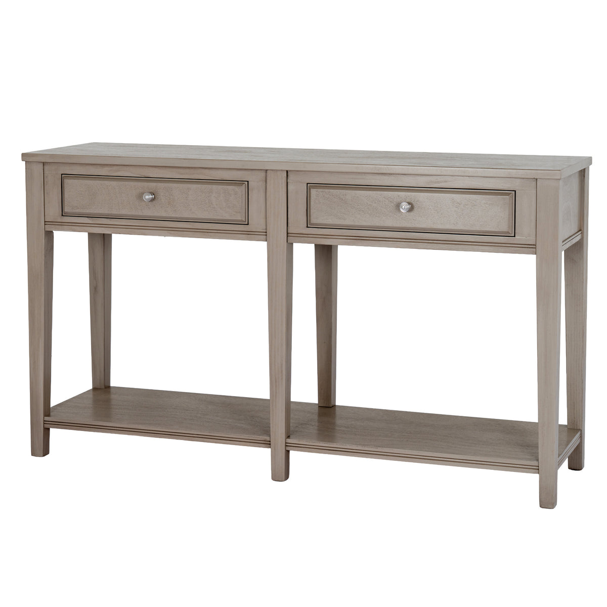 The Emile Collection 2 Drawer Large Console with Shelf