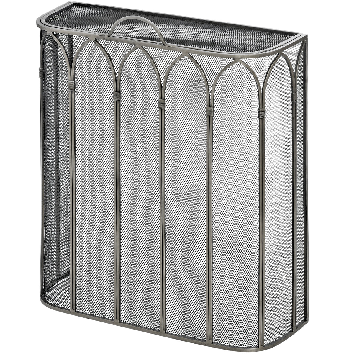 Gothic Antique Pewter Firescreen - view 2