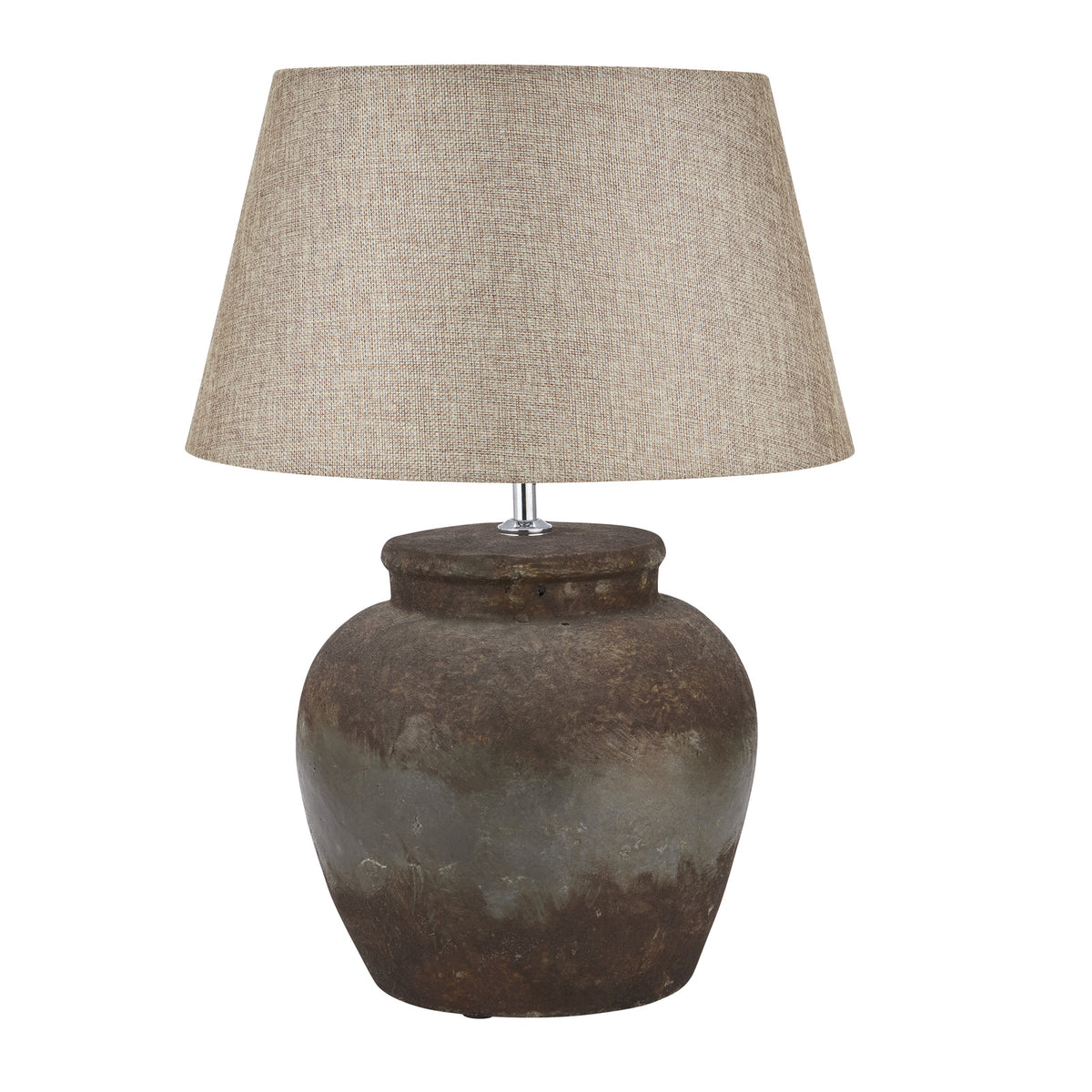 Castello Aged Stone Ceramic Table Lamp - view 2