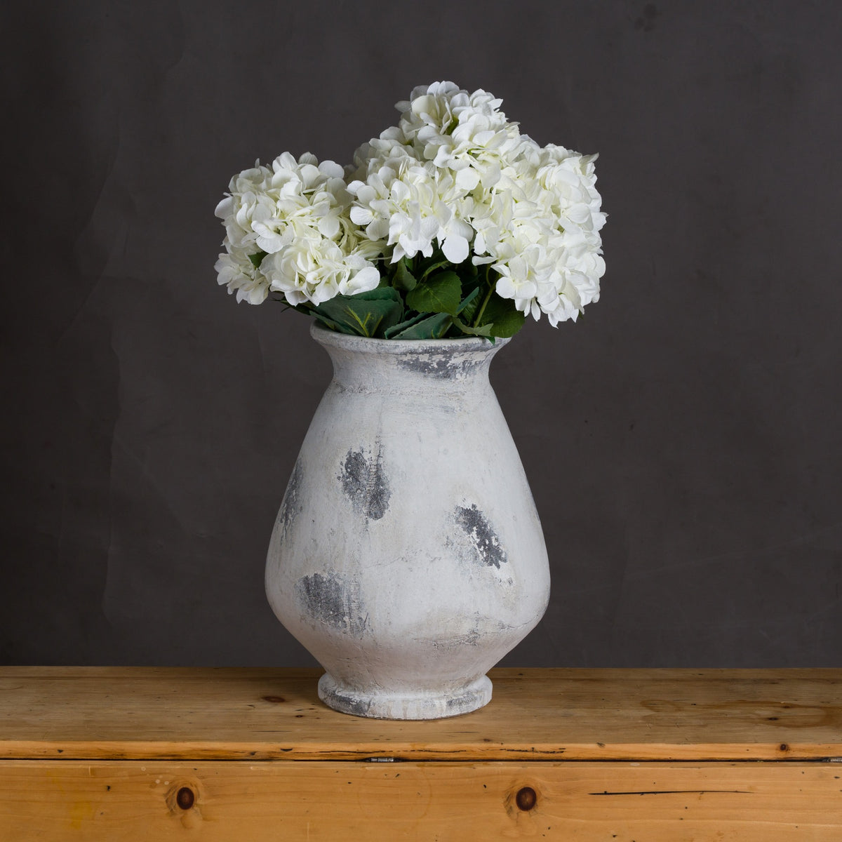Naxos Large Antique White Vase - view 3