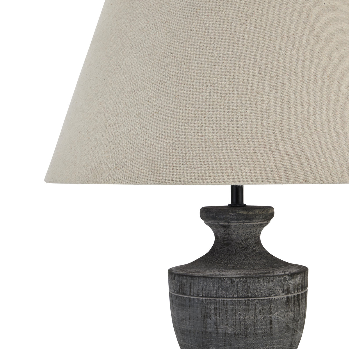 Incia Urn Wooden Table Lamp - view 4