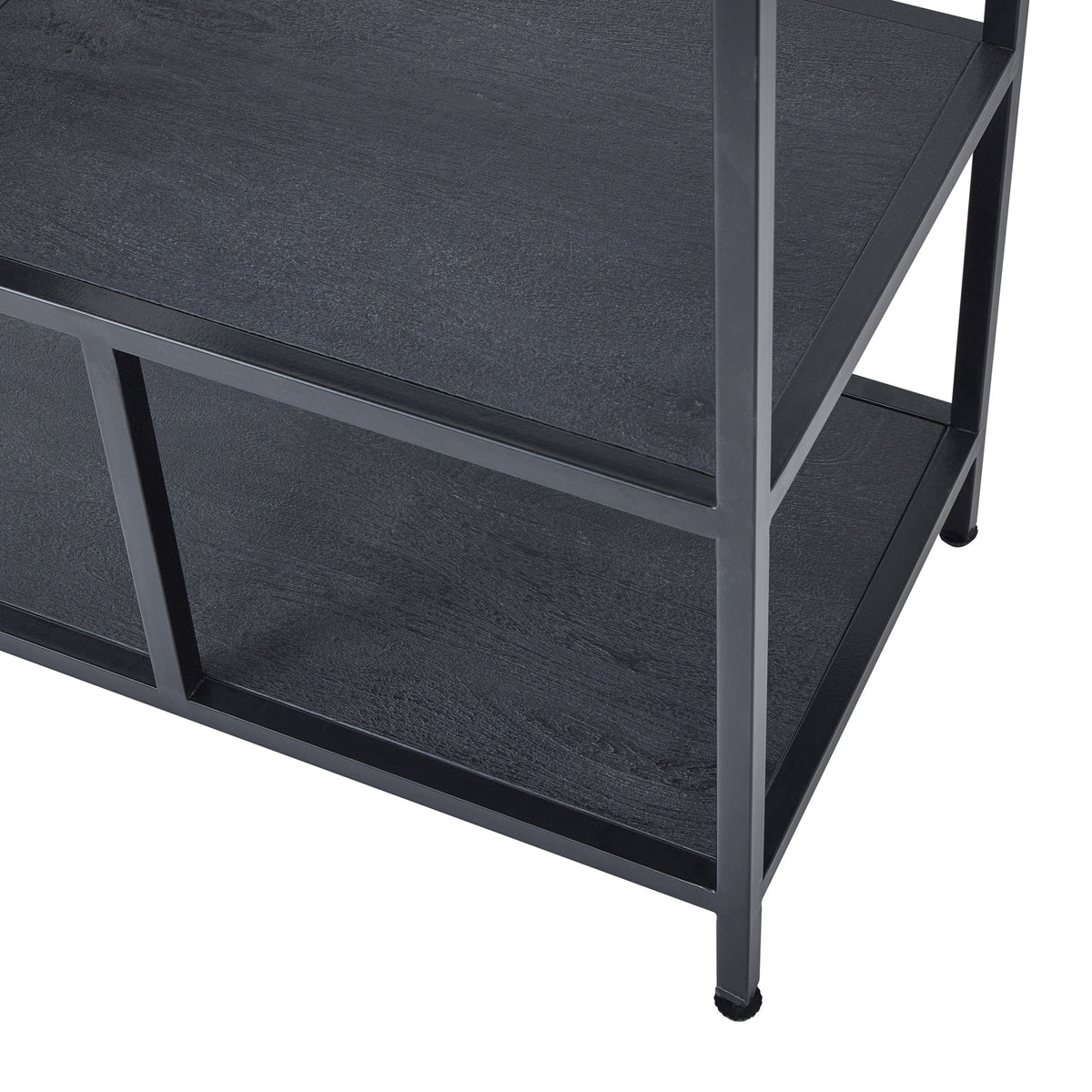 Large Black Multi Shelf Unit - view 4