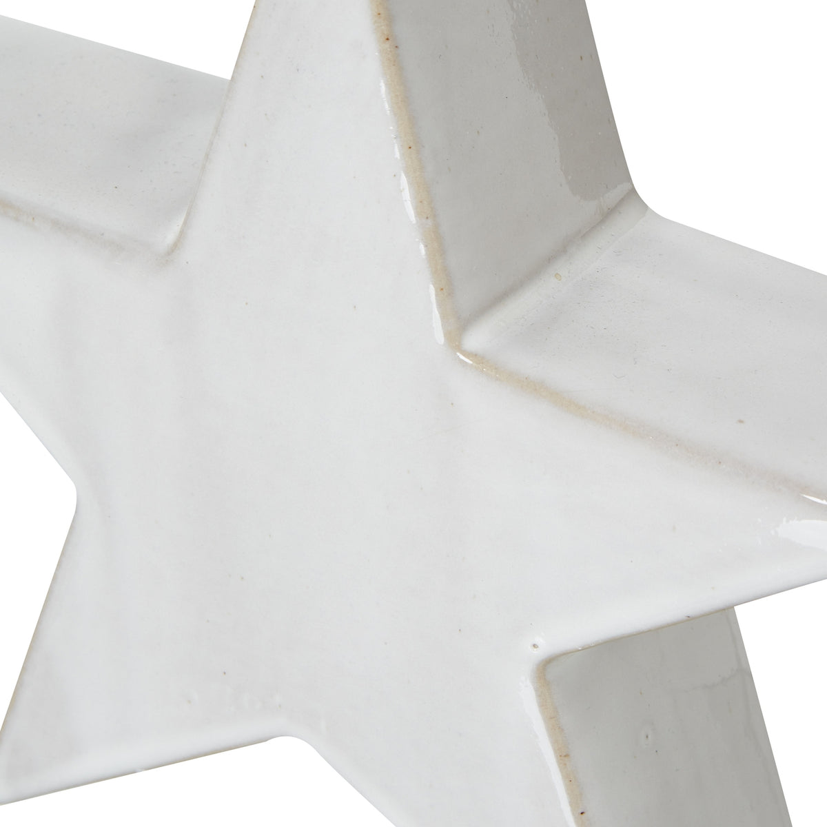 Large Ceramic Standing Star Decoration - view 3