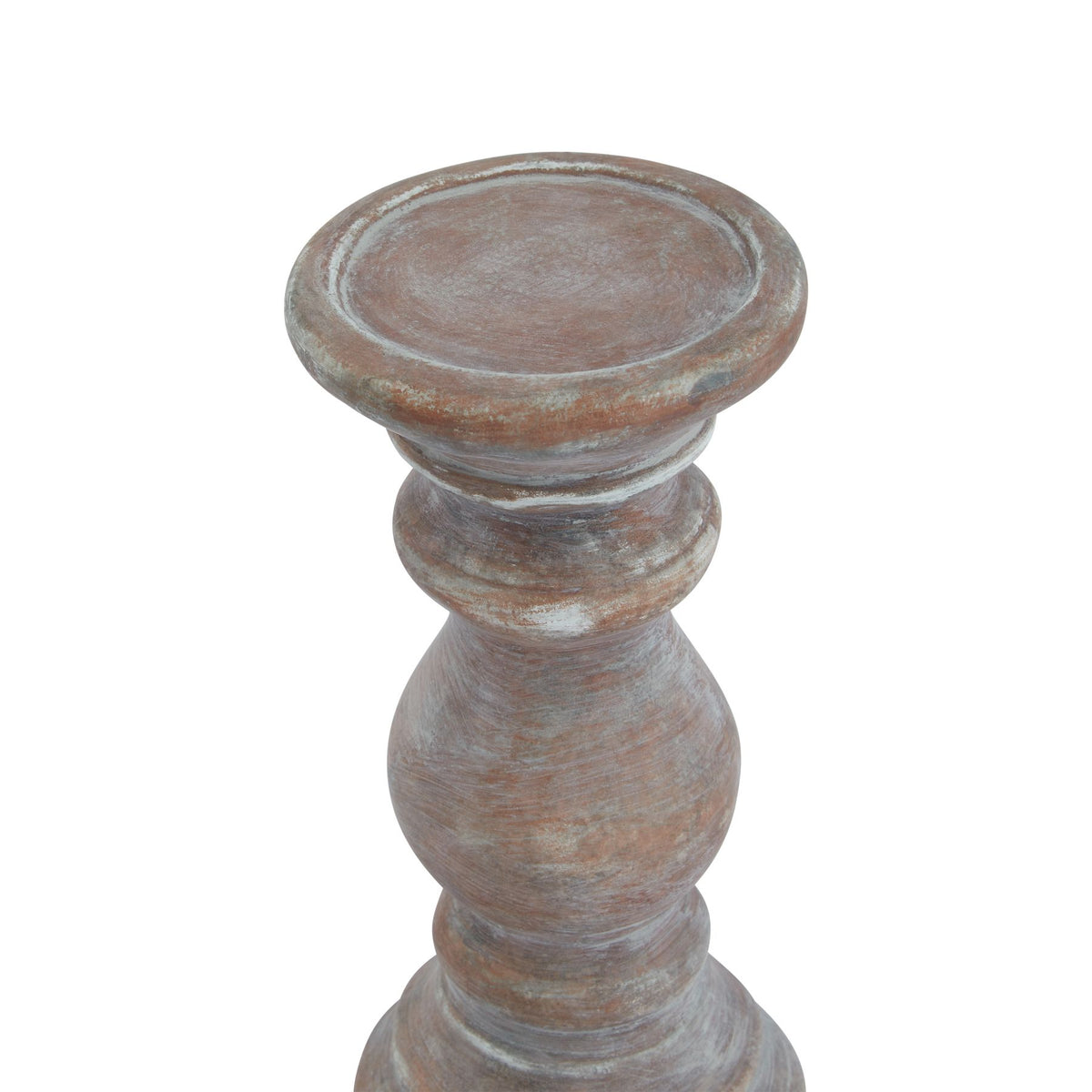 Siena Small Brown Column Candle Holder - view 2
