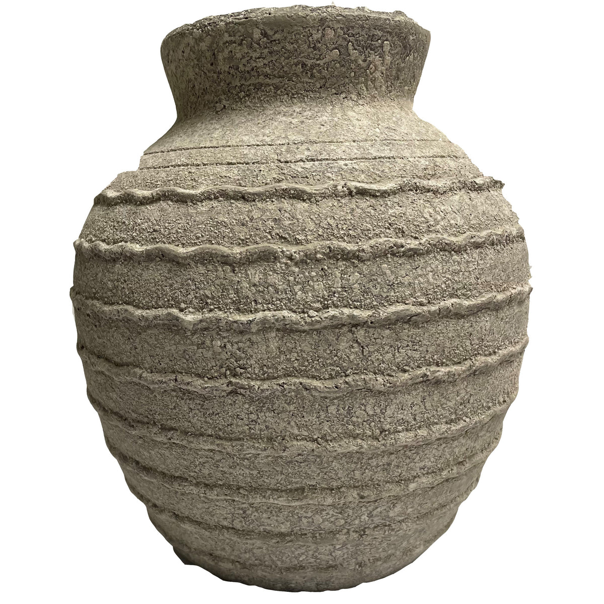 Large Tuscan Grey Vase - view 2