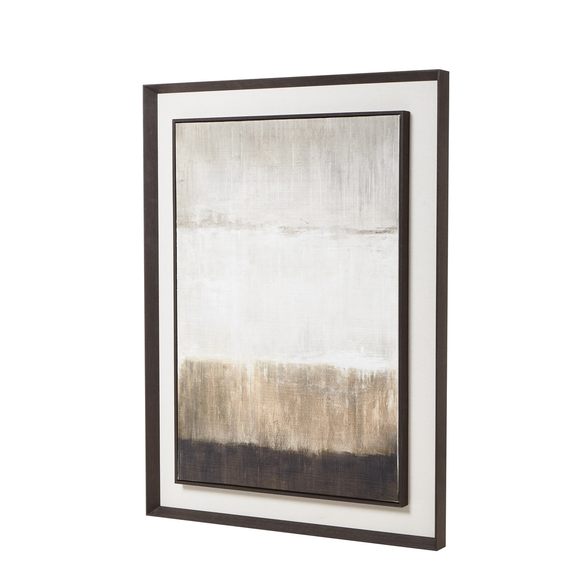 Extra Large Moderno Painting on Linen Mounted in Frame - view 2