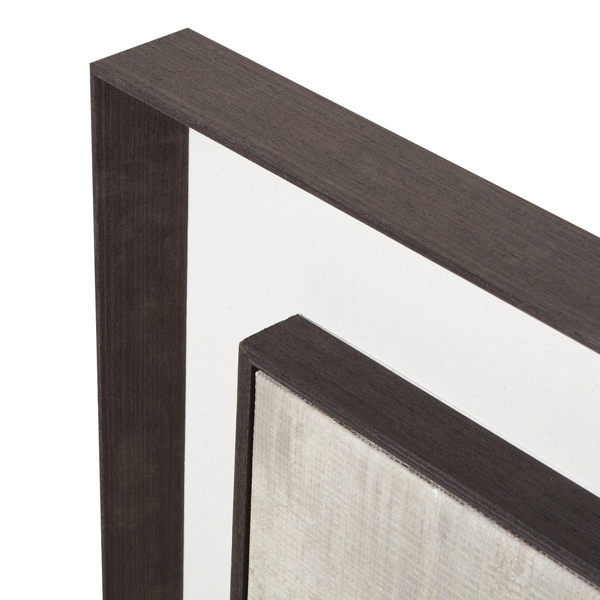 Extra Large Moderno Painting on Linen Mounted in Frame - view 3