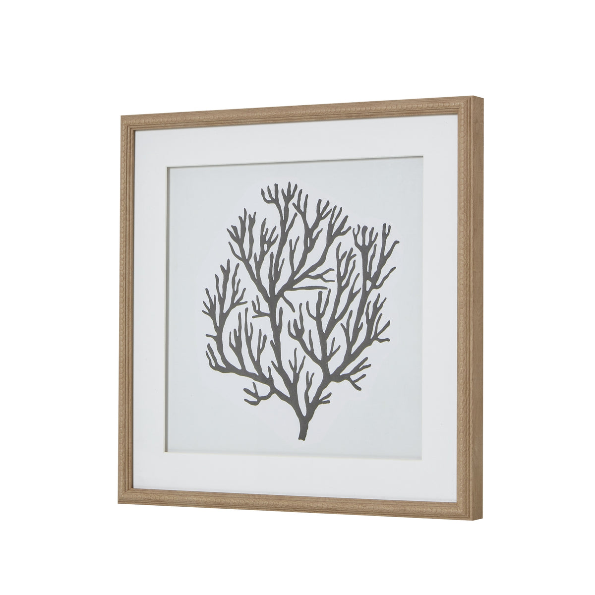 Atol Coral Art Mounted In Beaded Frame - view 2
