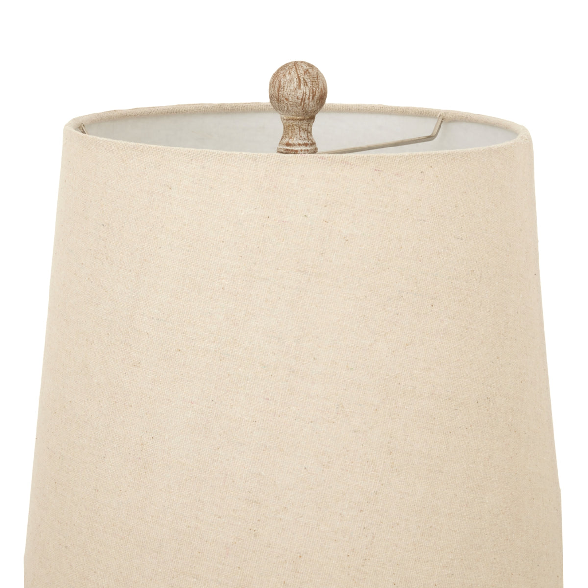 Chiaro Candlestick Table Lamp With Linen Shade - view 4