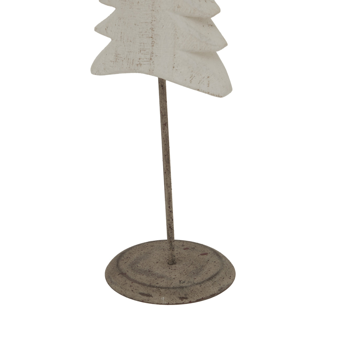 Whitewashed Tall Tree on Stand - view 3