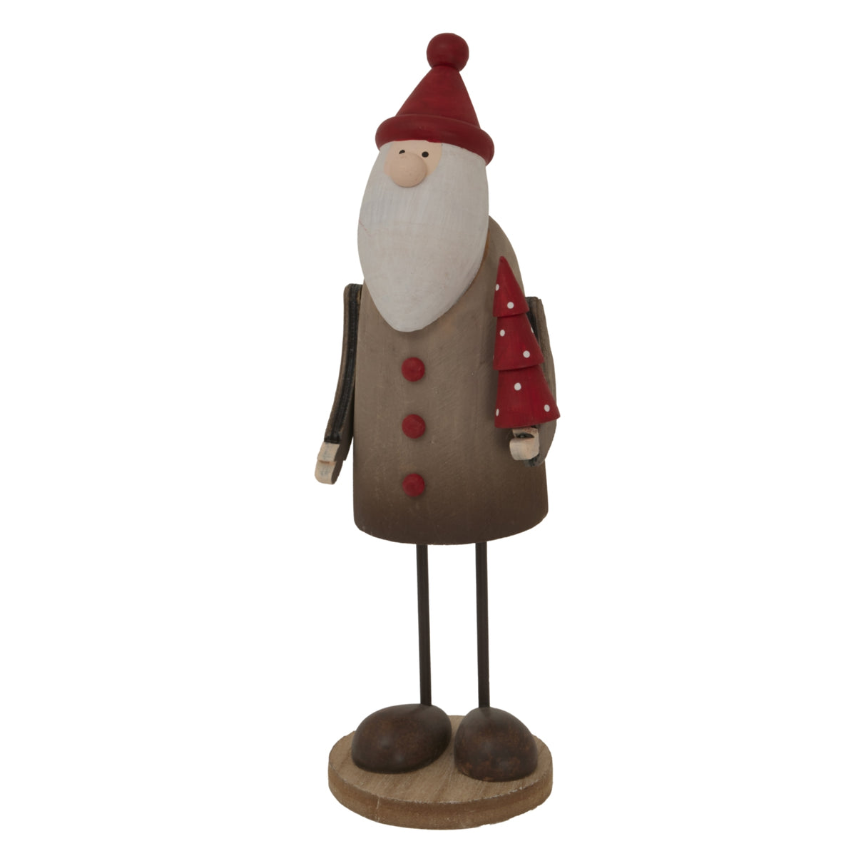 Large Rustic Tall Santa - view 2