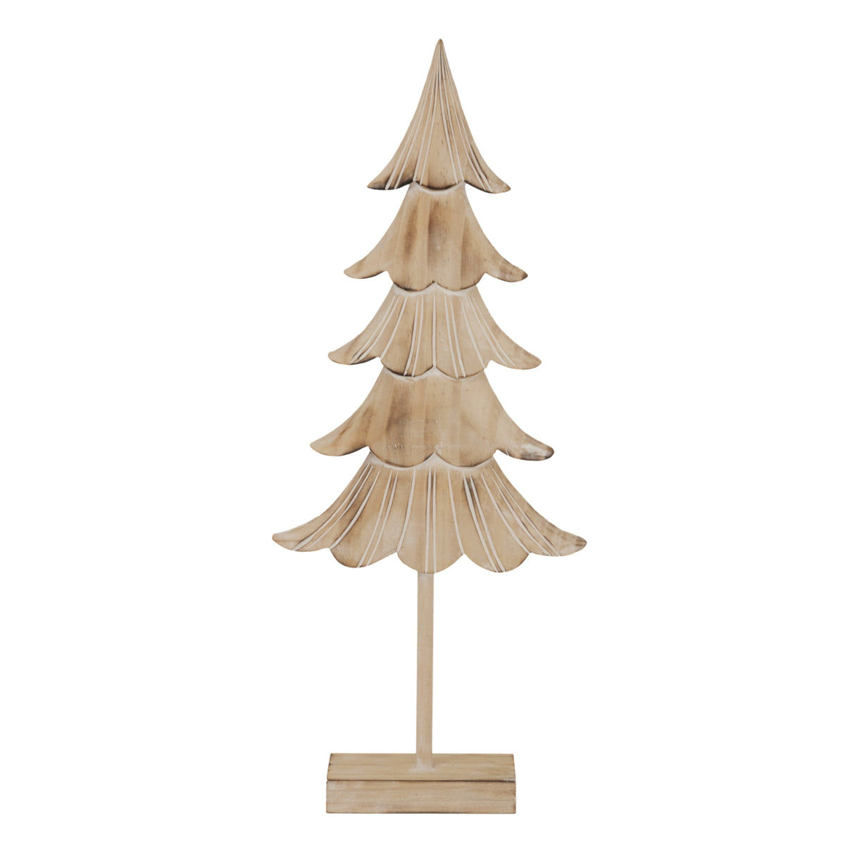 Large Rustic Fir Tree On Stand