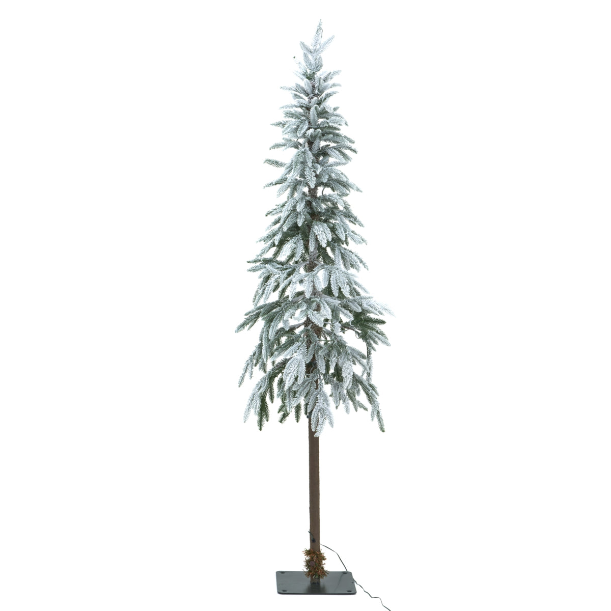 Large Snowy Woodland Pre-Lit 350 LED Christmas Tree