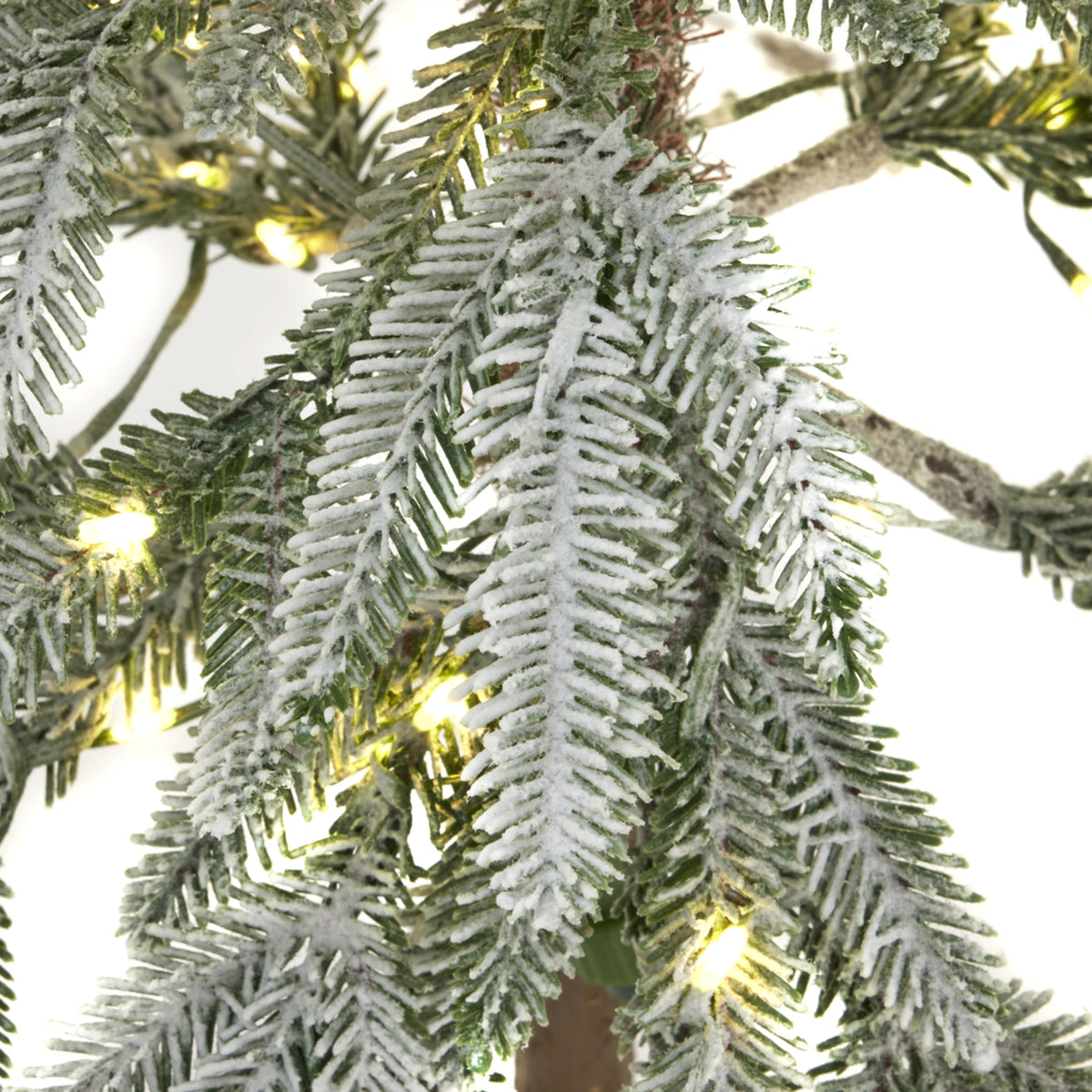 Medium Snowy Woodland Pre-Lit 200 LED Christmas Tree - view 3