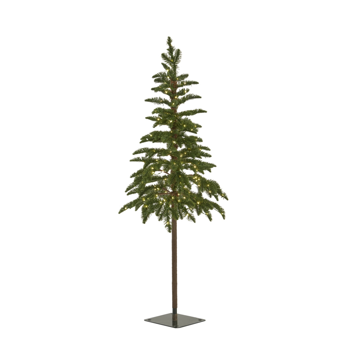 Medium Green Woodland Pre-Lit 200 LED Christmas Tree - view 2